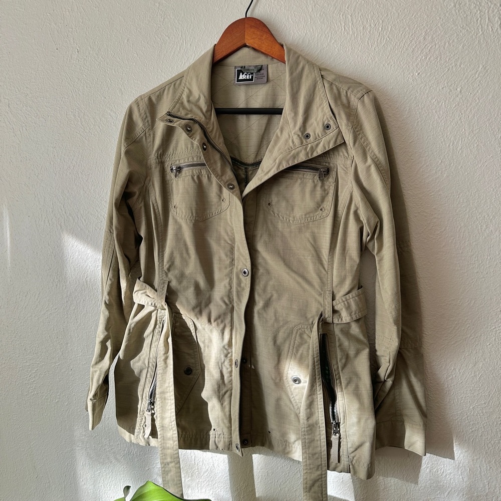 REI utility jacket 💚🤎